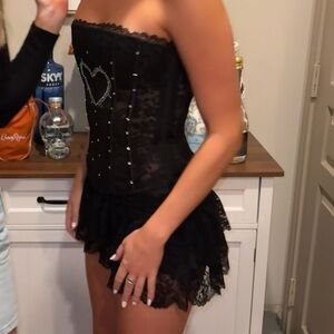 Sabrina Carpenter Heart Corset XS/S Adjustable